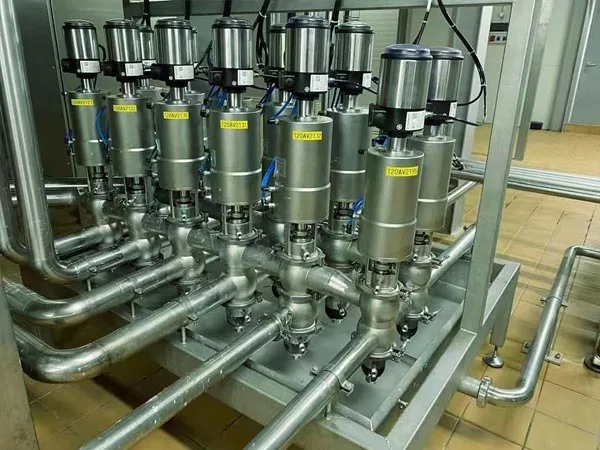 Van vệ sinh tương thích CIP/SIP đảm bảo xử lý chất lỏng có độ tinh khiết cao